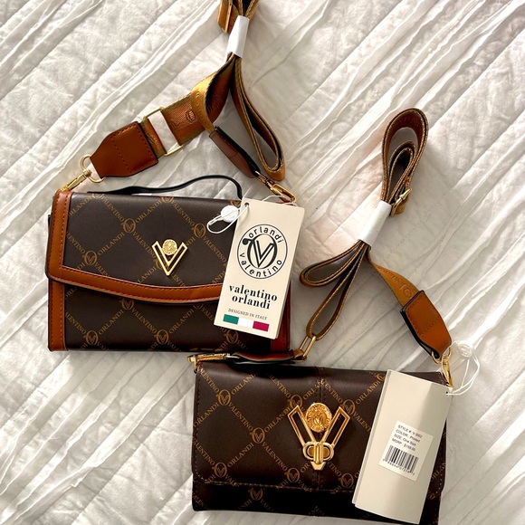 Valentino Orlandi crossbody wallet bundle - Picture 1 of 12